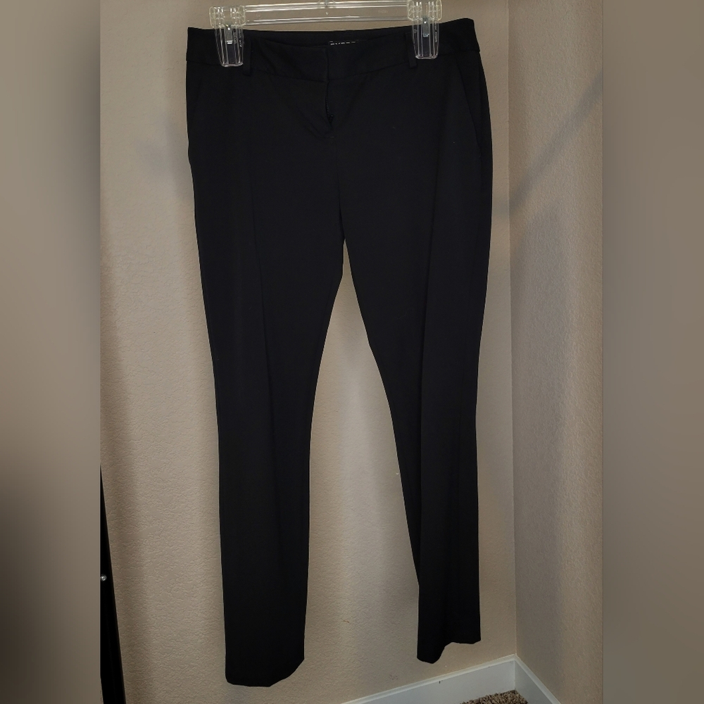 Express Columnist Women's Size 2 Black Slim Fit Skinny Ankle Dress Pants Slacks